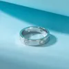 Hoge kwaliteit sieraden zilver 925 Europese vrouwen ringen 925 sterling zilver casual ringen voor dames 14k vergulde sieraden