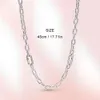 Real Sterling Sier Me Shell Beads Women's Jewelry Fashion Fit Original Necklace Vip Link For Love Gift