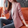 Abiti da donna Blazer formali Femininos per le donne Giacche a maniche lunghe Cappotto Autunno Inverno Capispalla professionale Top Abbigliamento Abbigliamento da lavoro aziendale