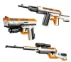 Pistola all'ingrosso Pistola Airsoft Parte Accessorio Pistola Blocco Modello Kit di costruzione Pistola a gas Co2 Pistole Airsoft Fucile Cartuccia Uzi Pistola Pistola giocattolo Pistola Uzi Giocattoli Regalo di Natale per bambini