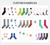 Chaussettes pour hommes 2024 Crew Premium Sock Emballage Unisexe Neutre Street Hip Hop Logo personnalisé Nouveauté Casual avec