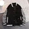 Giubbotti da uomo 2024 Autunno Inverno Arrivato Maschio Casual Allentato Nero Bianco Baseball Uomo Donna Hip-Hop Marchio di moda Cappotto del rivestimento