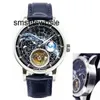 Luxusuhr Super Herren Mond Sport Universum Erde Leuchtend Tourbillon Automatik Herren Toubillon