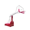 Suporte de cesta de basquete hidráulico para equipamento profissional de jogo de basquete