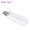 Hello Face Ultrasonic Skin Scrubber Acne Blackhead Remover Spade Face Spatula Beauty Massager Ctor Pore Cleaner Tool 240122