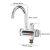 Kitchen Faucets Electric Instant Heating Water Faucet Heater Temperature Digital Display Cold Mixer Tap Supplies