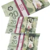 Jeux entiers argent accessoire copie dollar canadien CAD billets de banque papier faux euros film accessoires2487QUNB