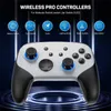 Game Controllers Joysticks LinYuvo KS11 Wireless Controller Gamepad Pro Controller Rubberized Grip Dual Motor with Somatosensory 6-axis For Switch YQ240126