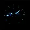 Relógio de luxo super masculino lua esporte universo terra luminosa turbilhão automático masculino toubillon
