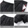 Thermo-Daunenhose, 90 % weiße Entendaunen, gepolstert, verdickt, für den Winter, warme Daunenhose, Herren, Jogger, Sportbekleidung, Jogginghose, Liebhaber 240122