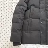 冬の男性ダウンジャケット本物のコヨーテファーデザイナーhommeパフカナダウィンドブレイカージャセンアウターウェアフード付きフォーリュアマントーダウンジャケットコートヒバルドゥドゥーン