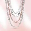 Real Sterling Sier Me Shell Beads Women's Jewelry Fashion Fit Original Necklace Vip Link For Love Gift