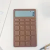 Calculatrices utiles batterie solaire à 12 chiffres calculatrice de bureau de base mini calculatrice épaissie bouton confortable fourniture de bureau