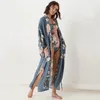 Abbigliamento etnico Kimono giapponese Camicetta alla moda Donna 2024 Abito kimono tradizionale a maniche lunghe con cardigan Yukata stampato floreale