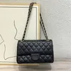 Brand Designer Flap Bag with Chain Shoulder Bag for Women Diamond Lattice Crossbody Bags Long1113