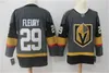 Erkekler Kadın Çocuk Müşteri Ed Adlads Vegas Altın Şövalyeler#29 Fleury/#81 Marchessault/#71 SSON/#88 Schmidt Green Gri Hokey Forması