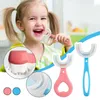 Toothbrush Kids U Shaped Toothbrush For 2 6 Years Food Grade Soft Silicone Brush Head 360 Oral Teeth Cleaning For Toddlers And Children