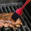 Bakningsverktyg Silikonborste värmebeständig bakverk avtagbar och hållbar basting kök kulinariskt redskap för BBQ
