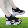 Sandaler Höjd Ökande innersula Sports for Women 2022 Summer Fashion Roman Style Wedge Platform Internet Sandalsandals1538432