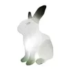 wholesale Giant 13.2ft Inflatable Rabbit Easter Bunny model Invade Public Spaces Around the World with LED light