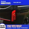 Accessori auto Gruppo fanale posteriore per Benz Vito W447 V260 Fanale posteriore a LED 14-20 Freno Retromarcia Parcheggio Corsa e Jogging Luce Streamer Indicatori di direzione