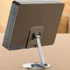 Tablet PC Stands mobiltelefonfästen Holder Metal 360 Roterande skrivbord Mobilhållare Stand för iPhone -mobiltelefon Smarttelefontelefoner iPad Telefonläsare YQ240125