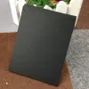 Charm Wholesale 100pcs Black Paper Cards 10x8cm Cardboard Jewelry Card Necklace Display Packaging Cards Square Earrings Card