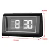 Table Clocks Auto Flip Digital Alarm Clock Large Display Desk For Home Adults Works