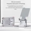 Tablet PC Stands Tablet Stand Desktop Regulowany stojak Składany uchwyt Kołyska Docka dla Pro 12.9 10.2 Air Mini 2020 YQ240125