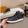 Designer Charlie Sneakers Casual Shoes Trainer Sneakers Blazer Women Mens Luxury Rivoli Printing Trainers äkta läder Sneakers Size39-46 1.23 A2