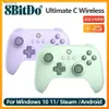 Game Controller Joysticks 8BITDO - Ultimate C Wireless 2.4G GamePad da gioco GamePad per PC Windows 10 11 PC Steam Raspberry Pi Android YQ240126