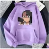 Bluzy bluzy damskie bluzy esty nie zabawuj ze mną Miss Nagatoro Hoodie Graphic for Men Sportsła Cosplay Ubrania Kobiety Purple Drop Deli otgvj