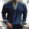 Chemises décontractées pour hommes 2023 automne mode éléments populaires col montant chemises hommes hauts décontracté en plein air robes de soirée doux confortable tissu hauts T240126