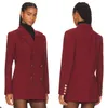 Dark Red Women Pants Suits 2 Pieces Mother Of Bride Blazer Tuxedos Custom Made Fashion Show Wear Short Trousers