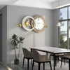 Orologi da parete Orologio di grandi dimensioni Design moderno Decorazioni per la casa Orologio digitale muto creativo di lusso Decorazione del soggiorno Horloge