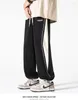 Herrbyxor baggy sweatpants harajuku överdimensionerad bred ben vintage y2k casual joggar koreanska kläder streetwear byxor