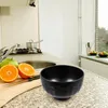 Ensembles de vaisselle 2 pièces bol à soupe miso fourniture de cuisine coquille de tortue plastique japonais incassable