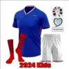 24 25 KANTE BenzEMA Voetbalshirts 2024 Euro Cup Fans Spelerversie GRIEZMANN GIROUD 2025 Franse MBAPPE Maillot De Foot Herenshirt Kinderkit VARANE DEMBELE Voetbal