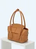 bag Two layer cowhide large grid woven wing genuine leather crossbow bag large capacity single shoulder bag handbag crossbody bag womens bag hdmbag2023