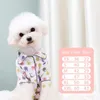 Dog Apparel Pet Pajamas Fashion Pet Clothes Dog Shirt Luxury Coat Jacket Leisure Wear for Small Medium Dog Cat Chihuahua Bulldog Pet Clothes