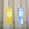 Taschenrechner, kreativer praktischer elektronischer Mini-Rechner, Taschenanhänger, Schlüsselanhänger für die Schule