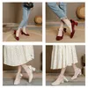Luxurys Brand Pumps Women Shoes Red Shiny Bottom Pointed Toe Black High Heels Shoes Thin Heel 8cm 10cm 12cm Sexy Wedding Shoes 36-40