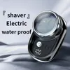 DJBS Mini Electric Travel Shaver For Men Portable Travel Car Home Razor Rechargeable Cordless Shaving Face Beard Razor 240119