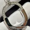 Designer Brand New Tiffays LOCK Necklace Lock Head Padlock Medium Smooth Faced Diamond Plated 18K Gold Fashion Elegance