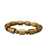 Strand Indonesia Eaglewood 12mm Barrel Perles Bracelet Ceinture Entretoise