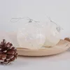 Party Decoration White Pearl Christmas Ball Glitter Ornaments Xmas Tree Decor Year Sales Adornos Navida 2024 Plstic