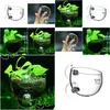 Aquariums Decorations Viv Crystal Glass Polkashaped Ctivating Landscape Cup Drop Delivery Home Garden Pet Supplies Aquariums Fish Dh2Ay