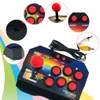 Controladores de jogo Joysticks Retro Arcade Video Gaming Console 145 Clássico 16 Bit Jogo Joystick Forma Design Crianças Adultos Brinquedo Elétrico YQ240126