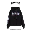 Trapstar Classic Flame Hoodie Spring Fall Fashion Par Hoodie Fashion Street Campus Lång ärm Asiatisk storlek S 2XL