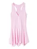 Robes décontractées Hirigin Femmes Sexy Dos nu Slip Mini Robe Sangle Low Cut Soie Satin Beach Party Club D Rose Grand